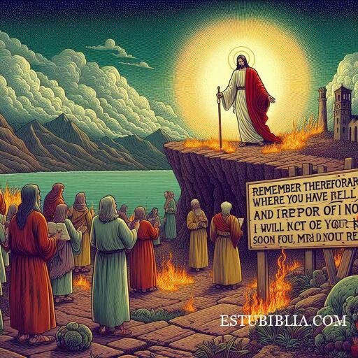 Apocalipsis 2 5 interpretación